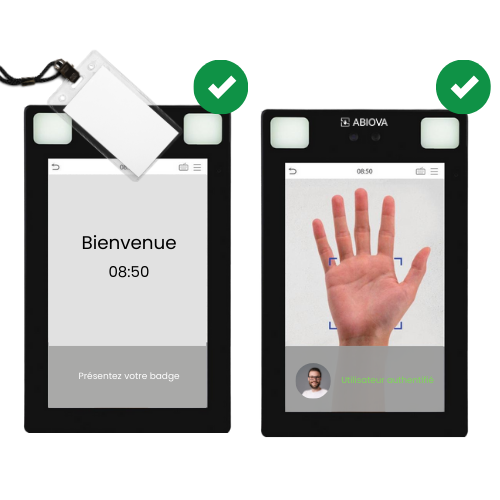 Lecteur de contrôle d'accès biométrique ABIOKEY III plus